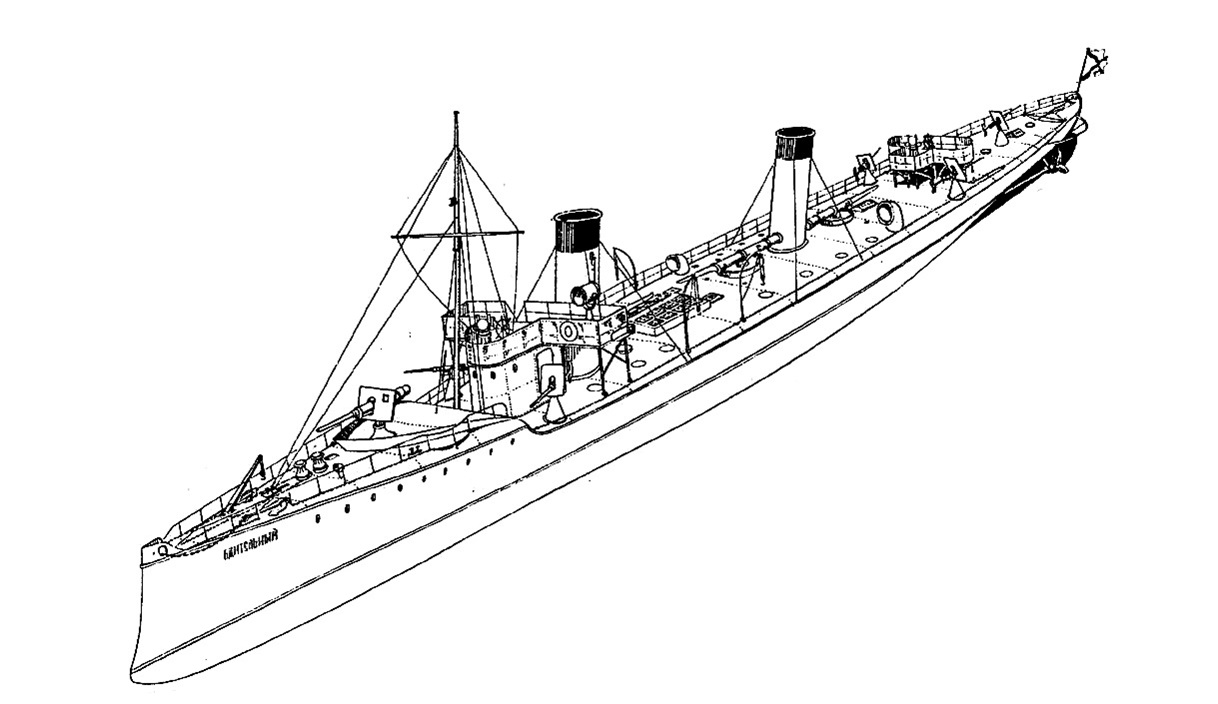 Миноносец лейтенант бураков чертежи