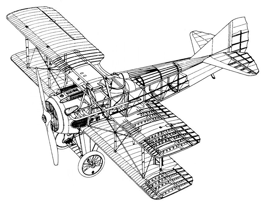 Самолеты первой мировой чертежи