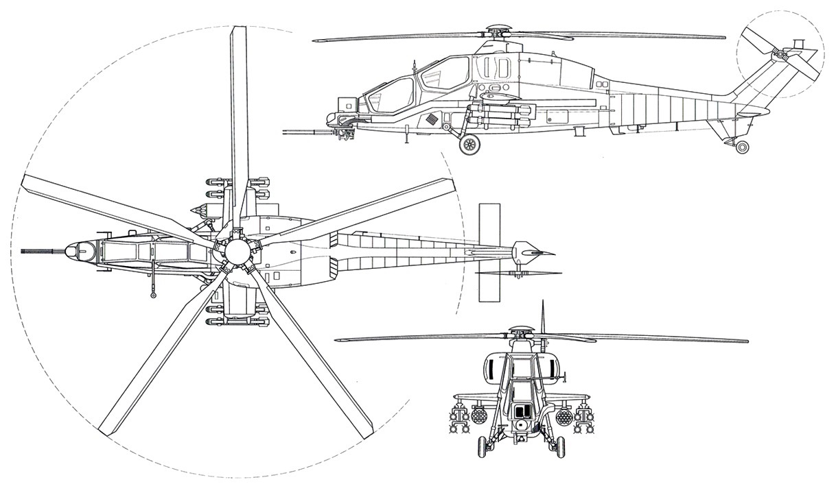 Ah 64 чертеж