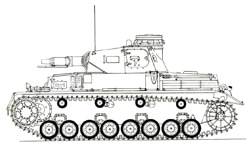 Панзер 4 чертеж