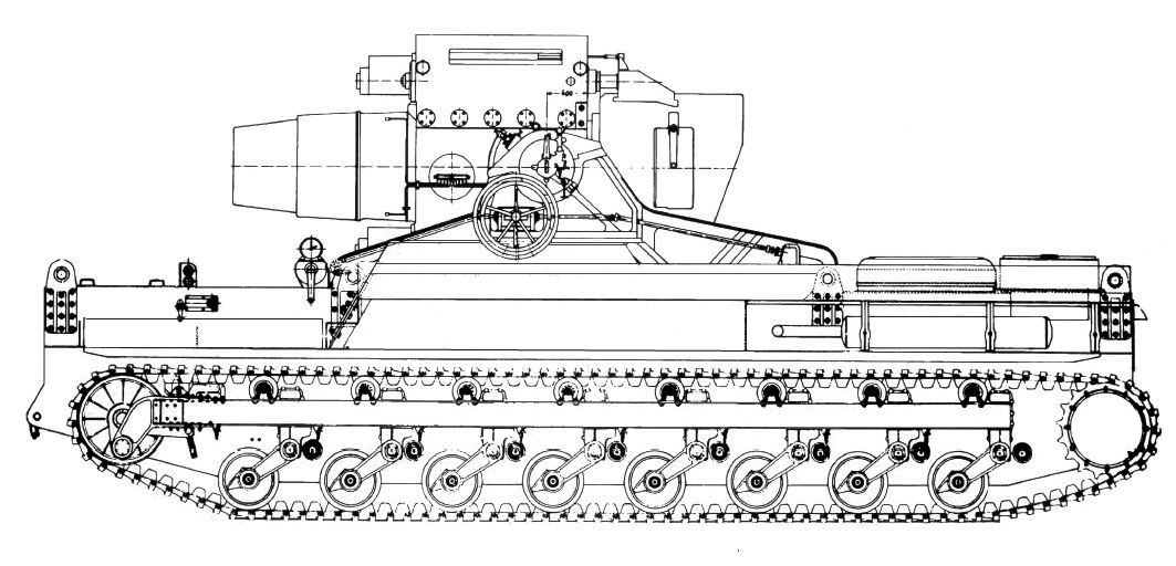 Чертеж танка кв 44