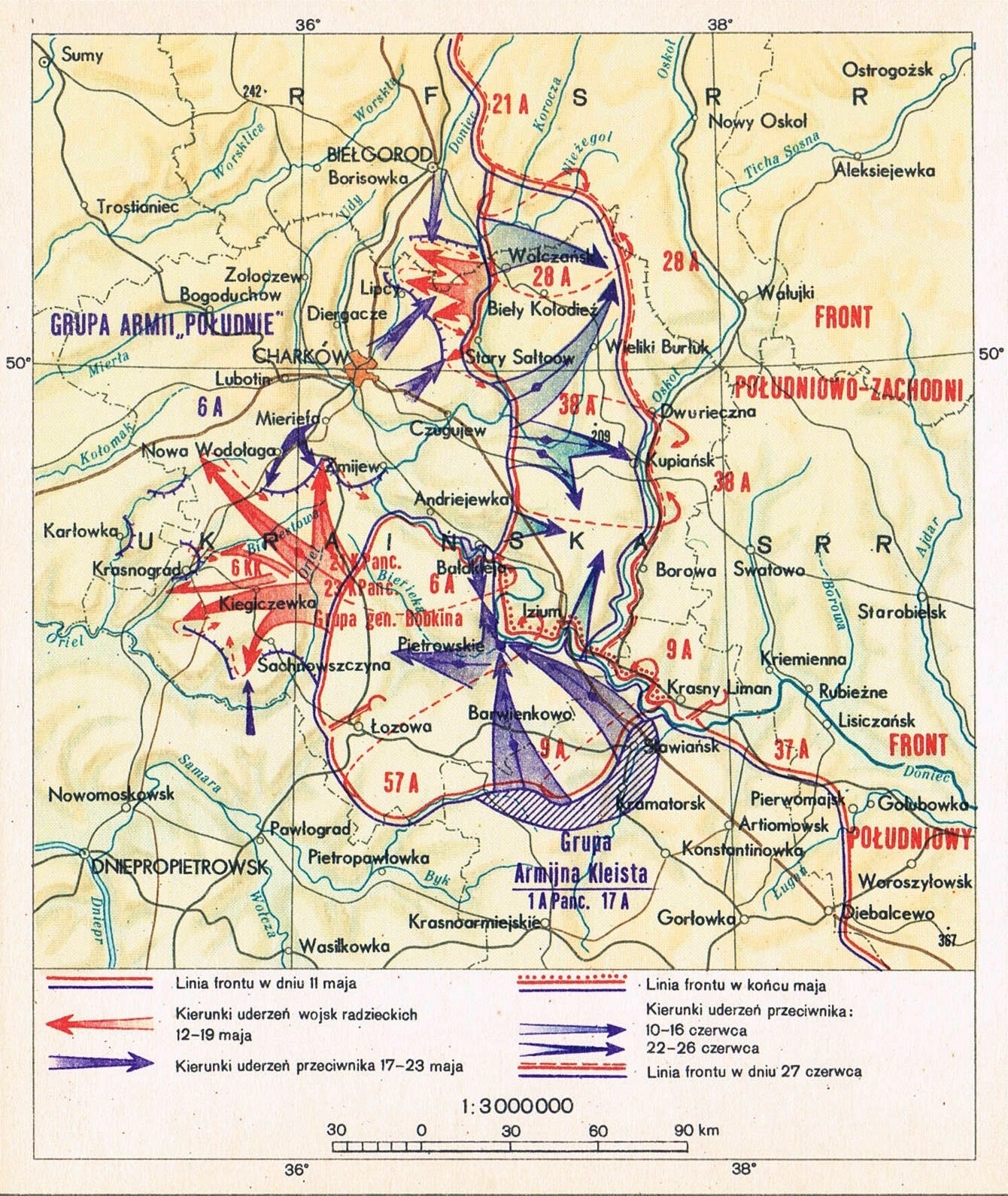 План боевых действий советского командования в летней компании 1942